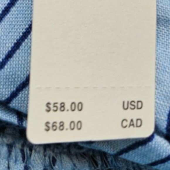 Brand New by Anthropologie Celandine Linen Blend Bandeau Crop Top & Skirt Set - Picture 9 of 11